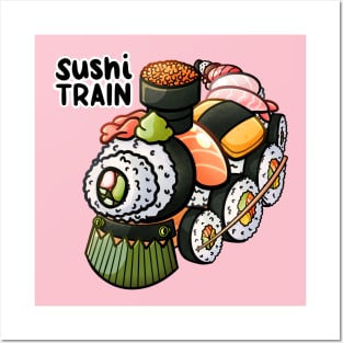 Sushi Train Posters and Art